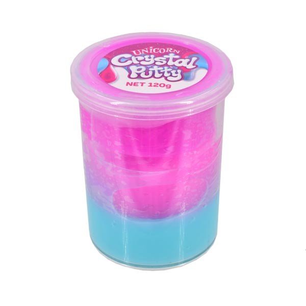 Unicorn Rainbow Crystal Putty 120G (1 Supplied) - Inspire Newquay