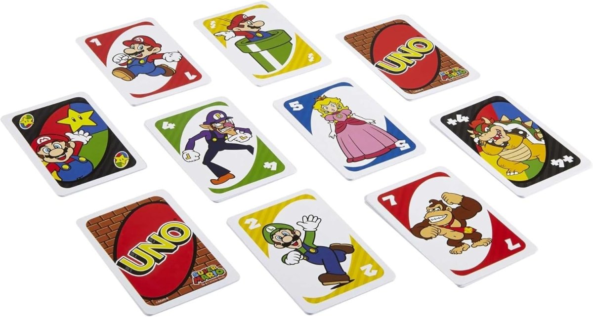 UNO Super Mario Card Game - Inspire Newquay