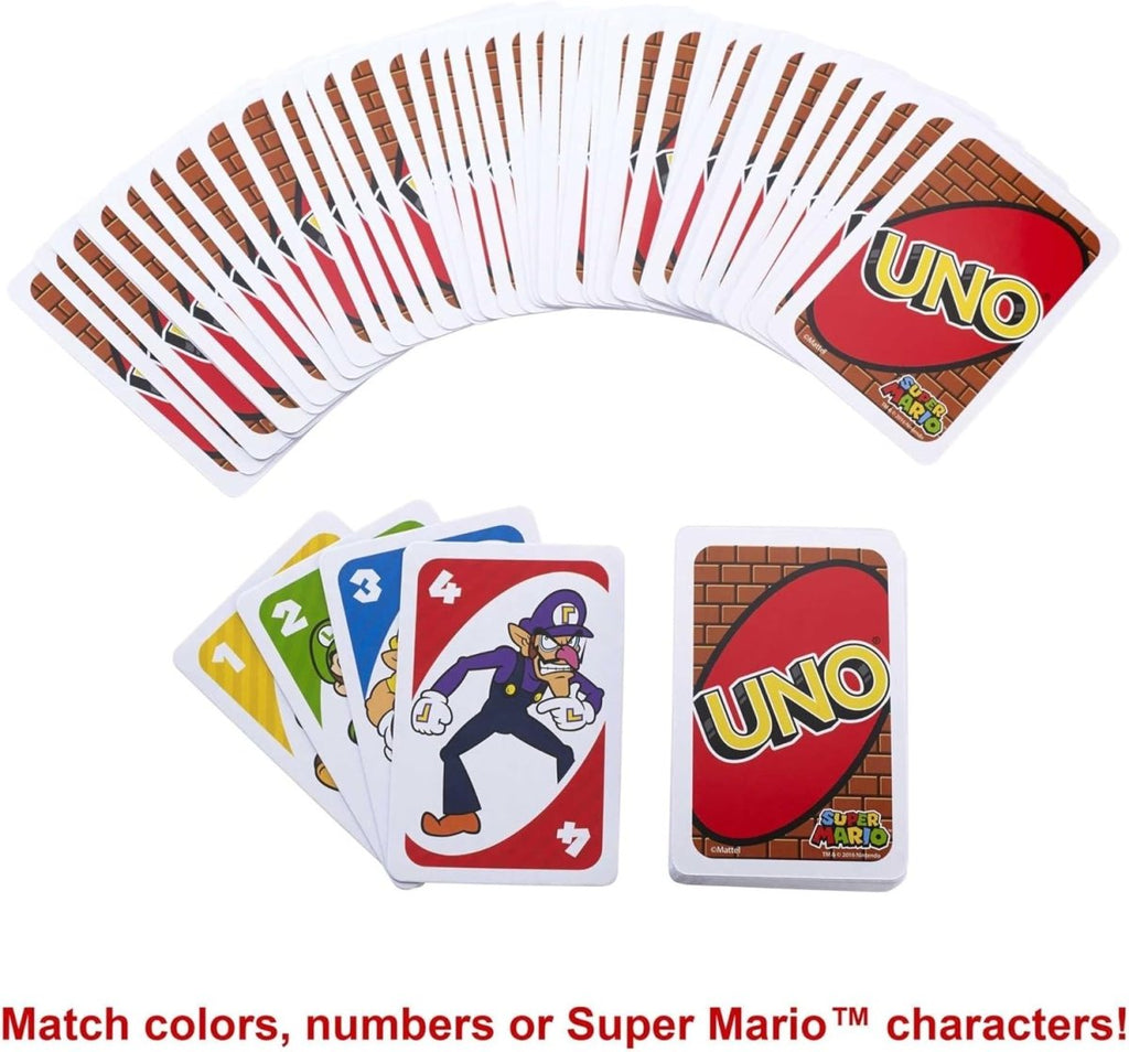 UNO Super Mario Card Game - Inspire Newquay