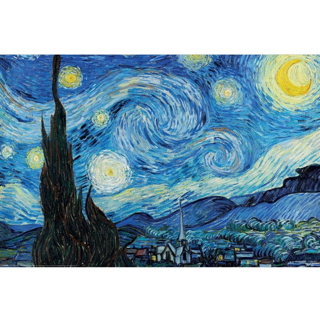 Vincent Van Gogh (Starry Night) Maxi Poster - Inspire Newquay