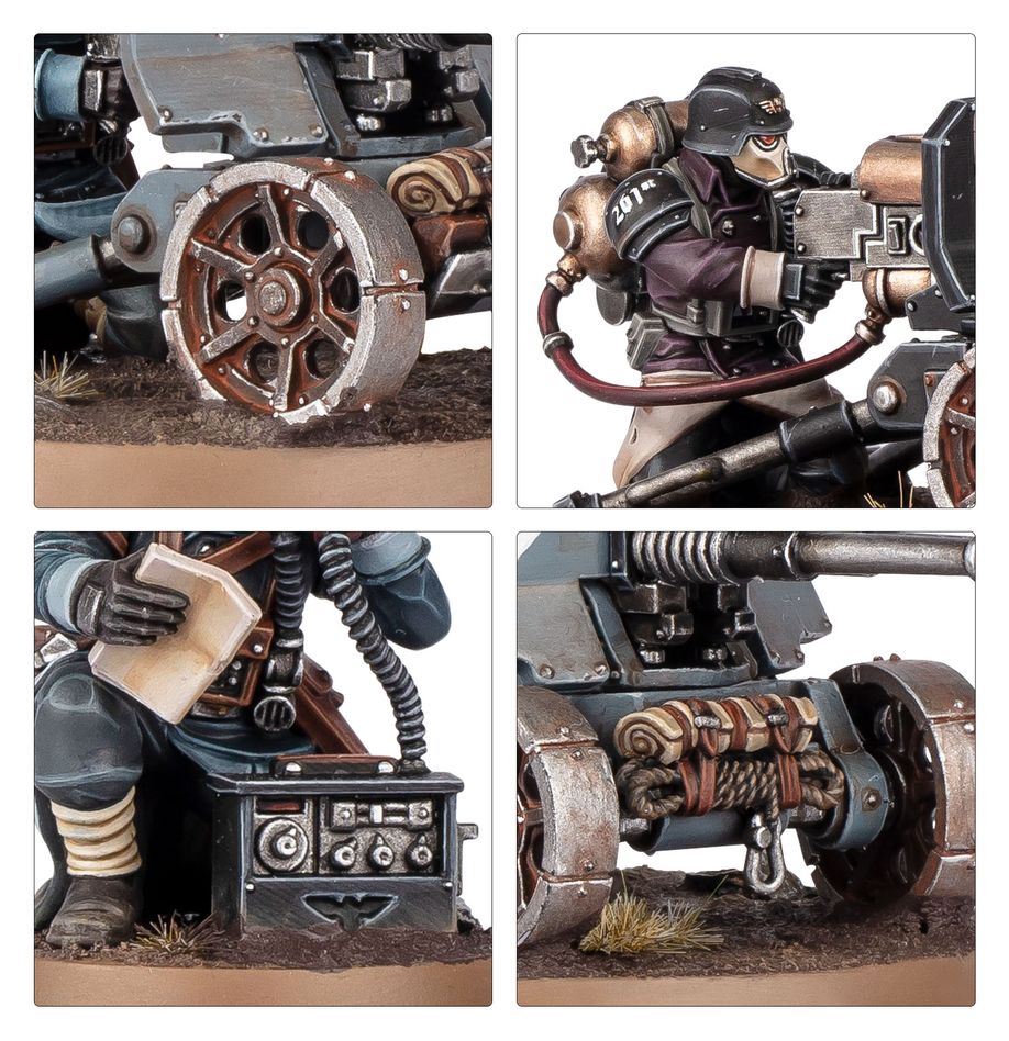 Warhammer 40k Astra Militarium: Krieg Heavy Weapons Squad - Inspire Newquay