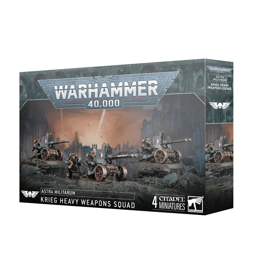 Warhammer 40k Astra Militarium: Krieg Heavy Weapons Squad - Inspire Newquay