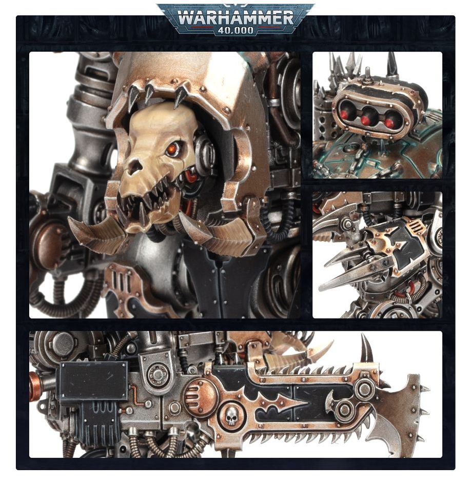 Warhammer 40K: Chaos Knights: War Dog Karnivores - Inspire Newquay