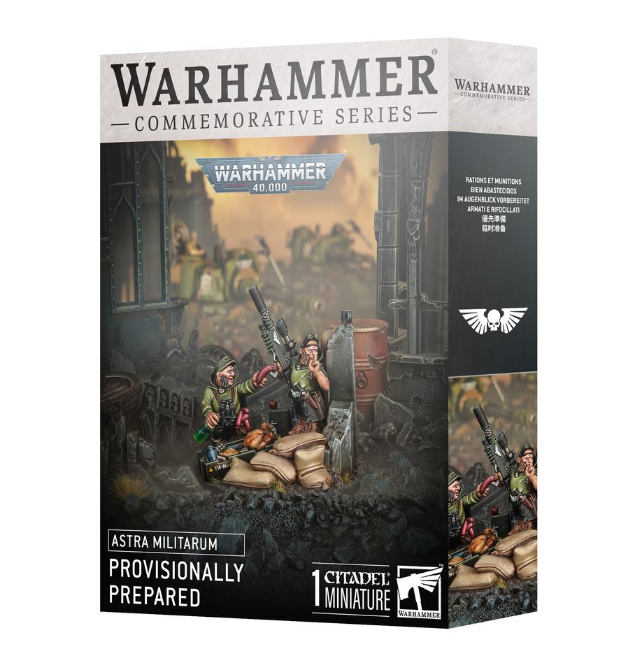 Warhammer 40k: Commemorative Series: Astra Militarum Provisionally Prepared - Inspire Newquay