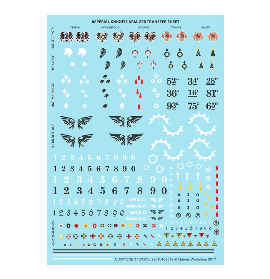 Warhammer 40k Imperial Knights: Knight Armigers / Warglaives - Inspire Newquay