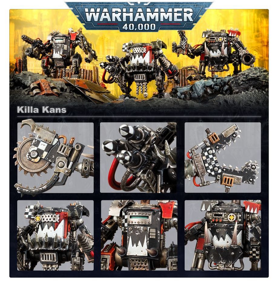 Warhammer 40k: Orks: Killa Kans - Inspire Newquay