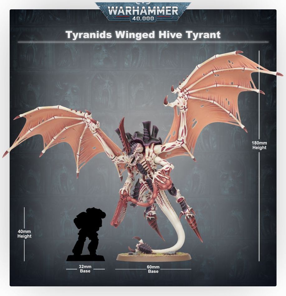 Warhammer 40k Tyranids Hive Tyrant - Inspire Newquay