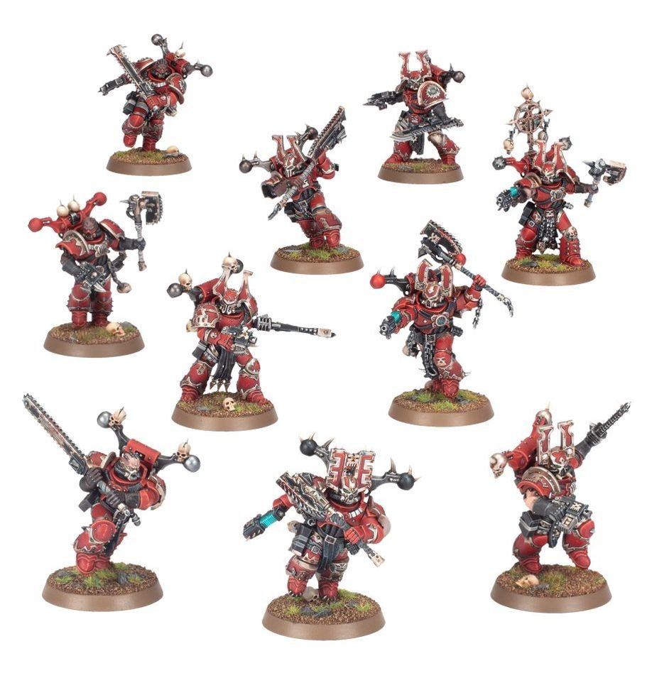 Warhammer 40K: World Eaters: Khorne Berserkers - Inspire Newquay