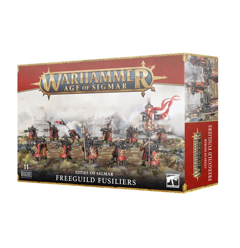 Warhammer Age of Sigmar: Cities of Sigmar Freeguild Fusiliers - Inspire Newquay