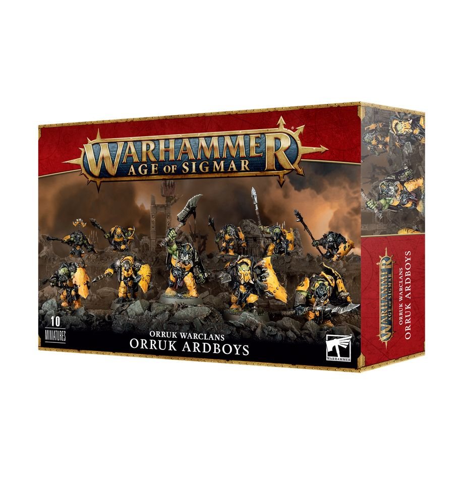 Warhammer Age of Sigmar: Orruk Warclans: Ardboys - Inspire Newquay