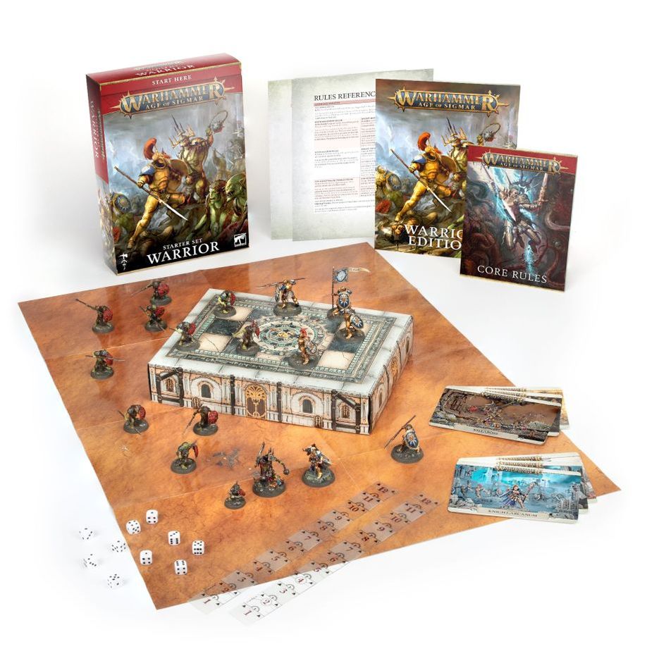 Warhammer Age Of Sigmar Warrior Starter Set - Inspire Newquay
