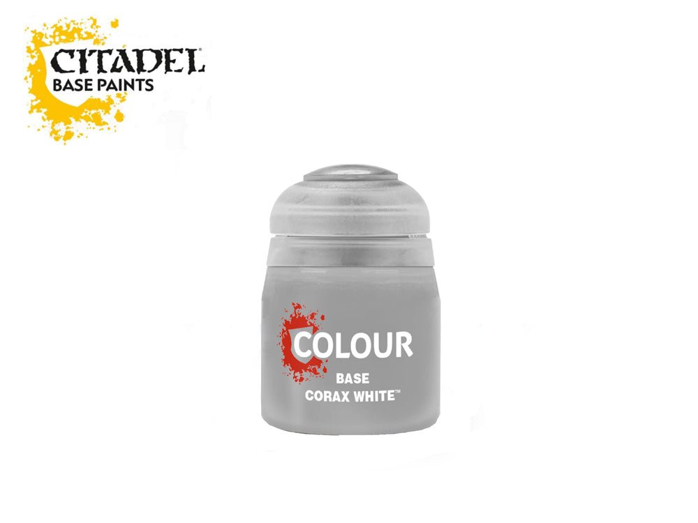 Warhammer Citadel Base: Corax White (12ml) - Inspire Newquay