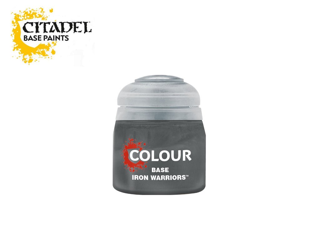 Warhammer Citadel Base: Iron Warriors (12ml) - Inspire Newquay