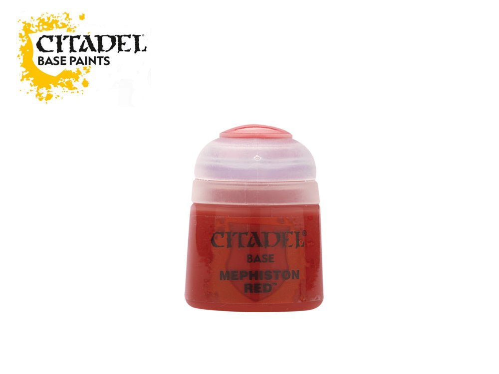 Warhammer: Citadel Base: Mephiston Red (12ml) - Inspire Newquay