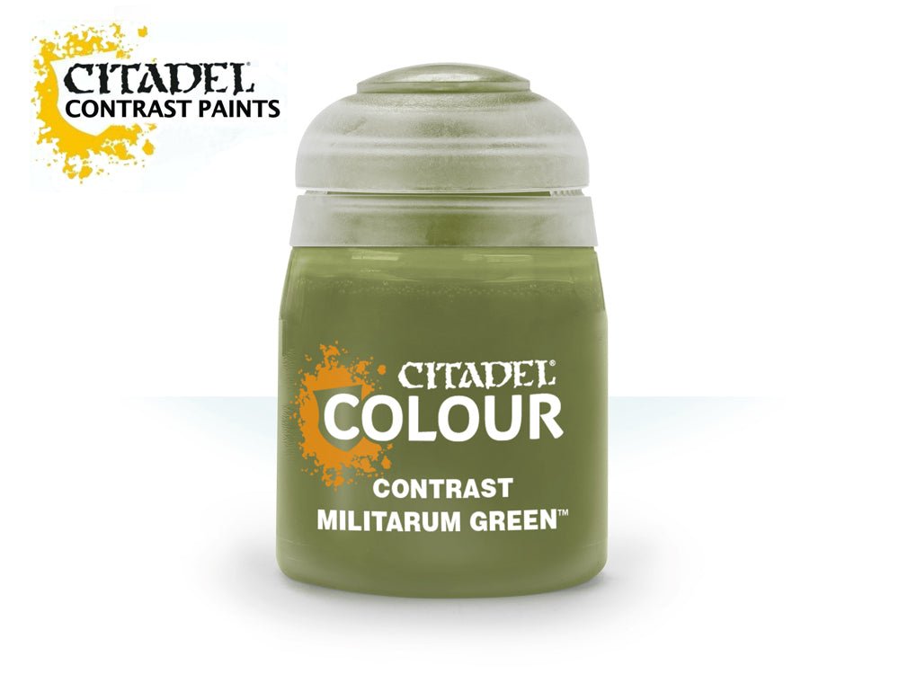 Warhammer: Citadel - Contrast Contrast: Militarum Green (18Ml) - Inspire Newquay