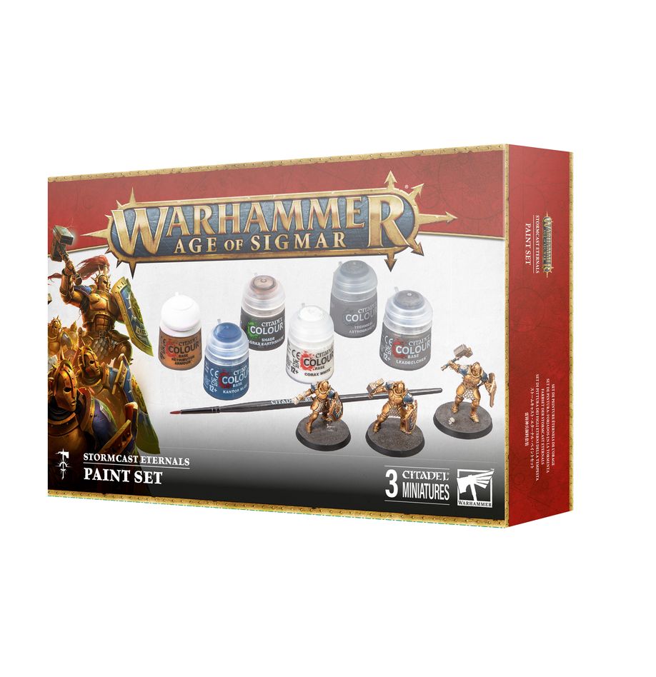 Warhammer:Age of Sigmar: Stormcast Eternals Paints Set - Inspire Newquay