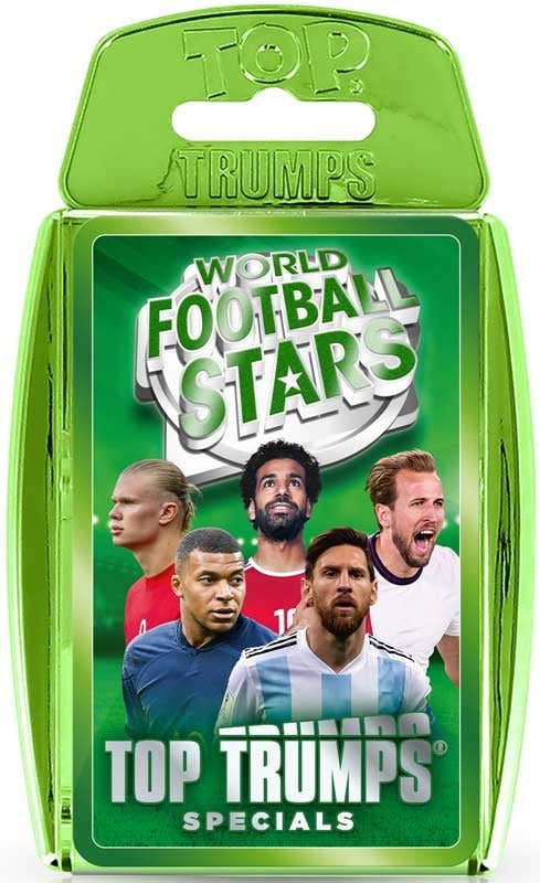 World Football Stars Green Top Trumps Specials - Inspire Newquay