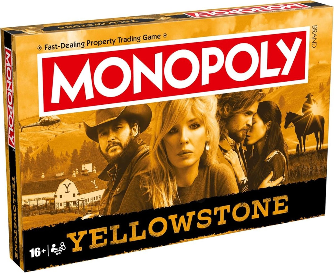 Yellowstone Monopoly Board Game - Inspire Newquay