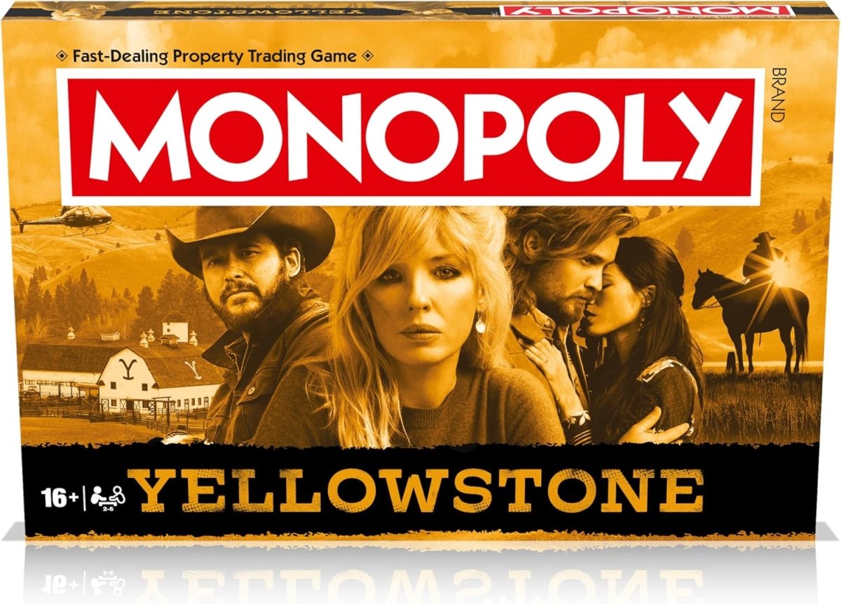 Yellowstone Monopoly Board Game - Inspire Newquay