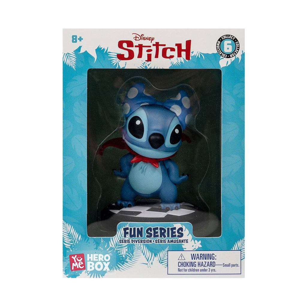 YuMe Hero Box Disney Lilo & Stitch Fun Series Superhero Stitch Figure - Inspire Newquay