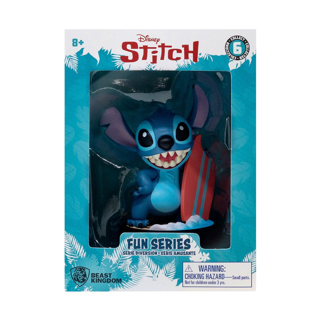 YuMe Hero Box Disney Lilo & Stitch Fun Series Surfer Stitch Figure - Inspire Newquay