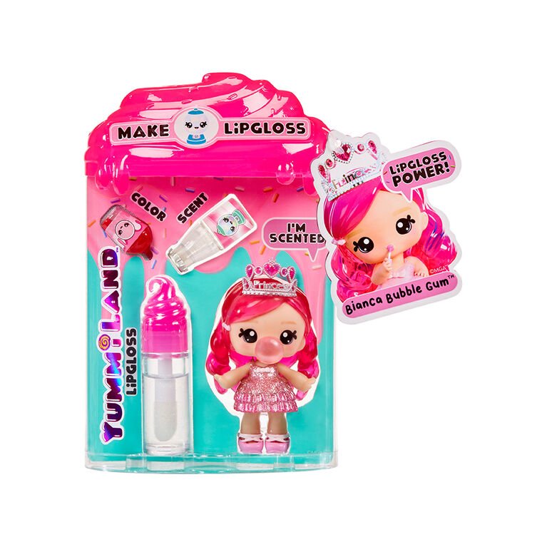 Yummiland Lipgloss Doll - Bianca Bubblegum - Inspire Newquay