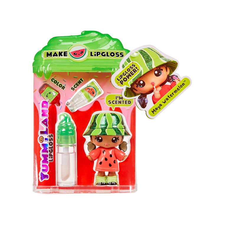 Yummiland Lipgloss Doll - Maya Watermelon - Inspire Newquay