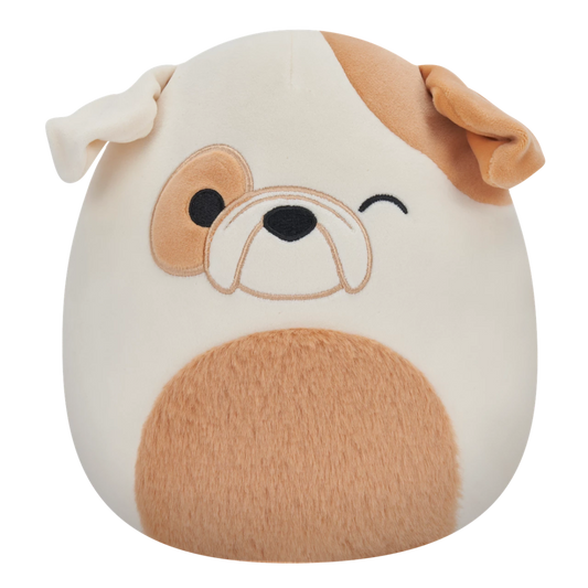 7.5" Brock Winking Bulldog Squishmallows Plush - Inspire Newquay