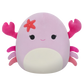 7.5" Cailey Pink Crab Squishmallows Plush - Inspire Newquay