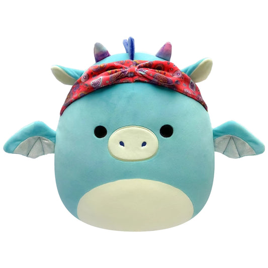 7.5" Tatiana The Dark Teal Dragon Squishmallows Plush - Inspire Newquay