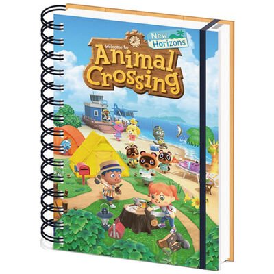 A5 Animal Crossing New Horizons 3D Notebook - Inspire Newquay