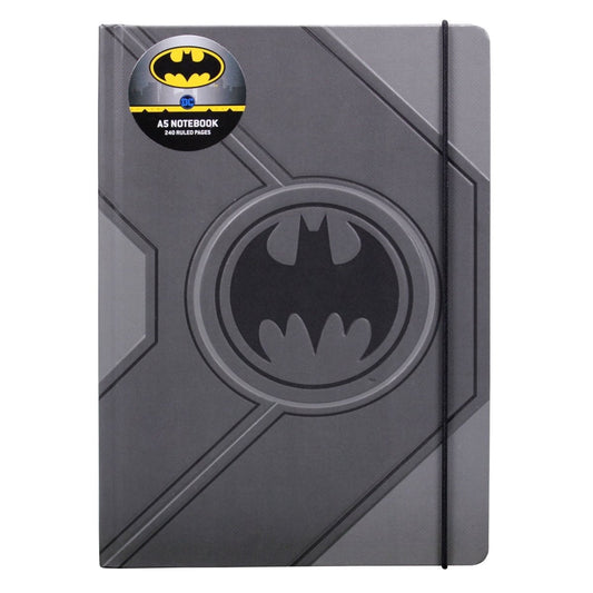 A5 Notebook - Batman (Black logo) - Inspire Newquay