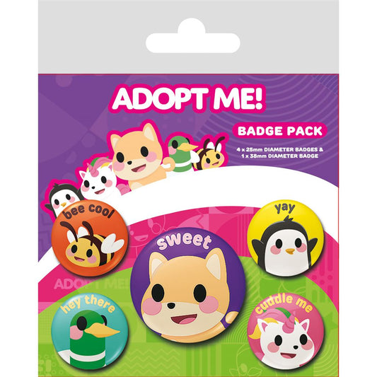 Adopt Me (Core) Badge Pack - Inspire Newquay