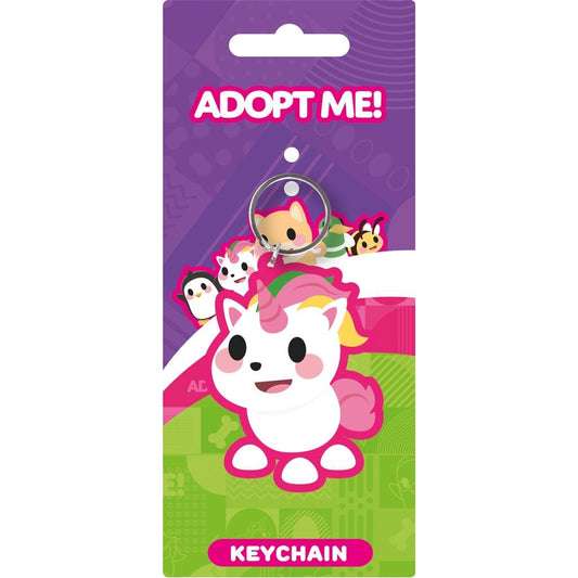 Adopt Me Unicorn Pvc Keychain - Inspire Newquay