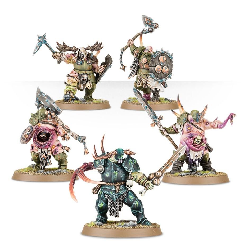 Age Of Sigmar - Nurgle Rotbringers Putrid Blightkings - Inspire Newquay