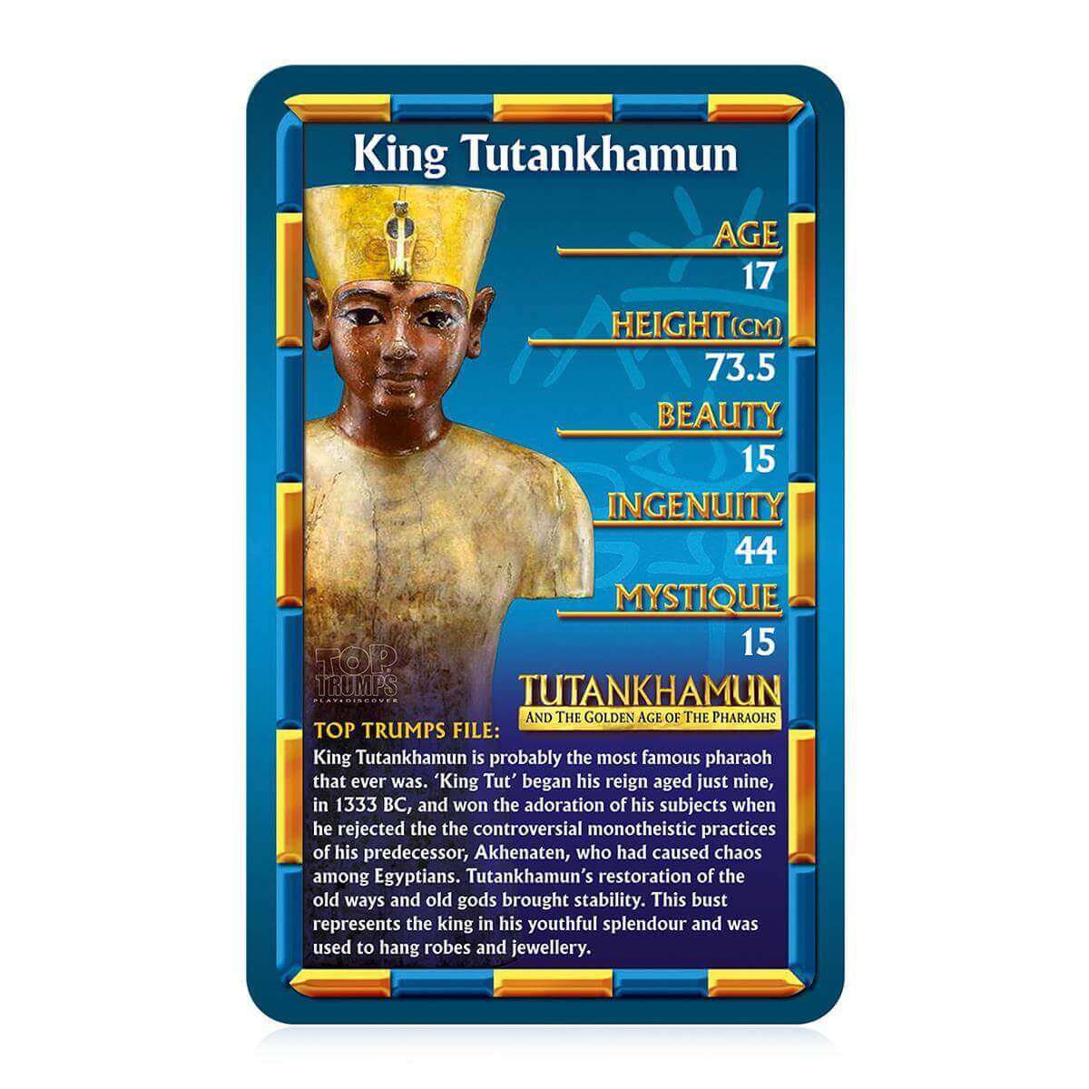 Ancient Egypt Top Trumps Card Game - Inspire Newquay