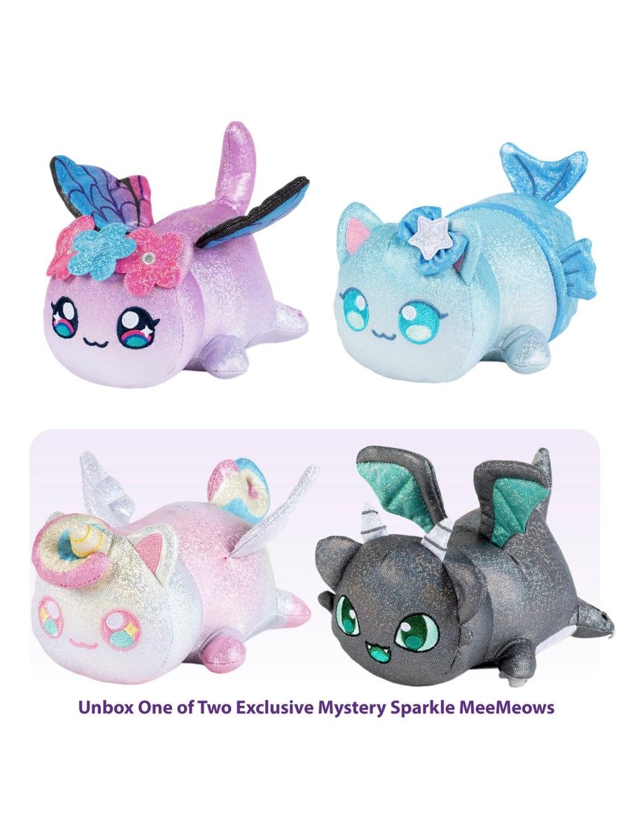 Aphmau Mee Meows 3 Pack Sparkle Plush Collection - Inspire Newquay