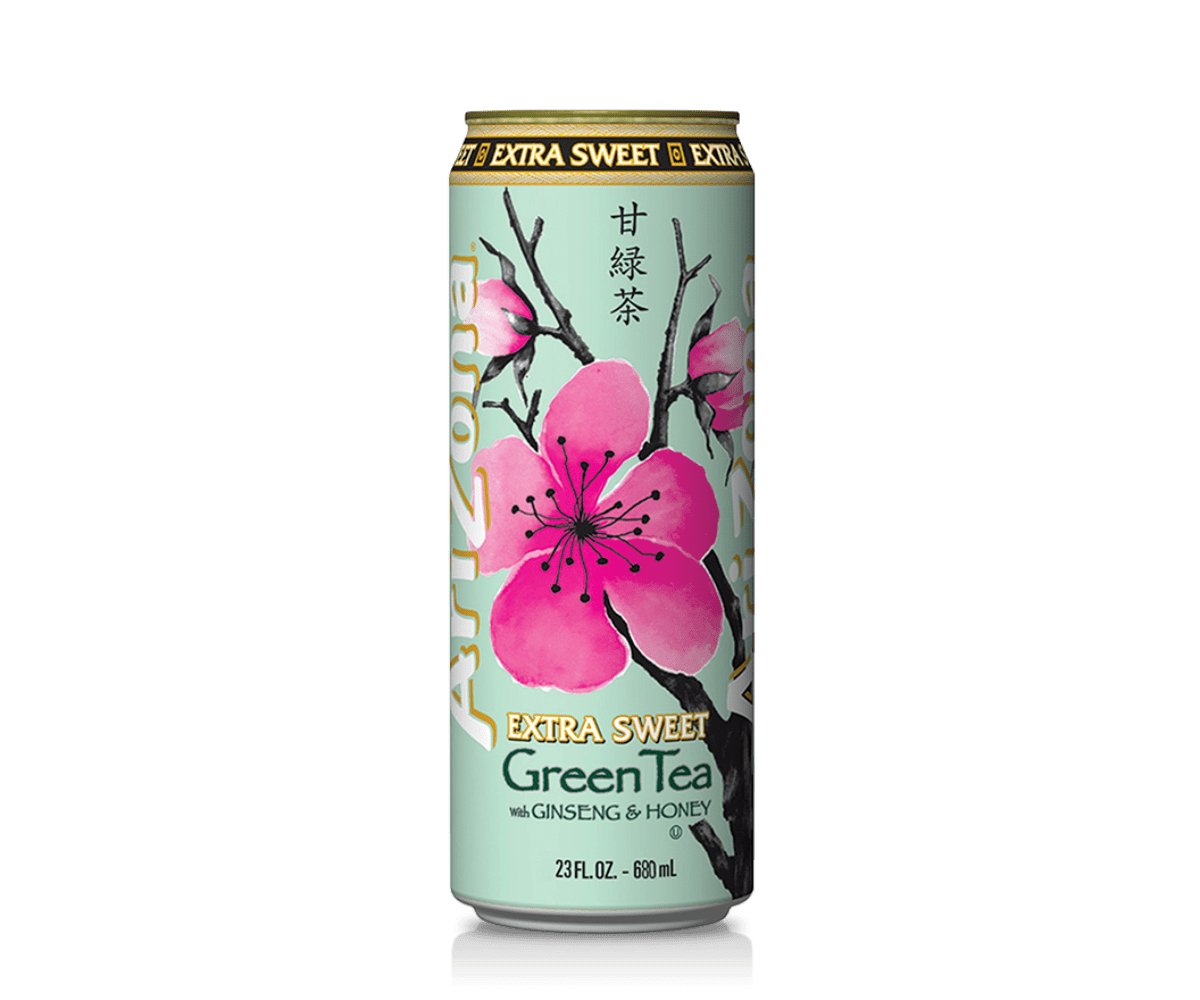 Arizona Extra Sweet Green Tea with Ginseng and Honey - Inspire Newquay