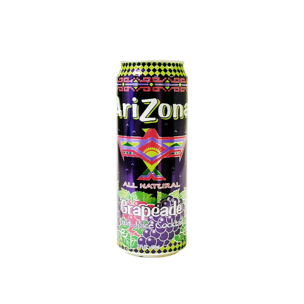 Arizona Fruit Juice Cocktail Grapeade in Can 680ml - Inspire Newquay