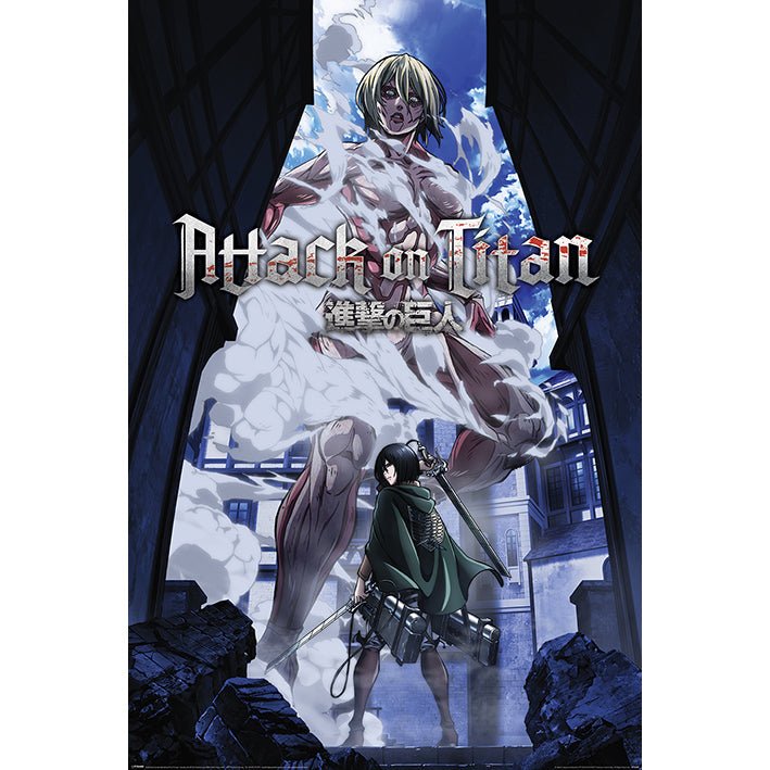 Attack On Titan S3 (Female Titan Approaches) 61x91.5 cm Maxi Poster - Inspire Newquay
