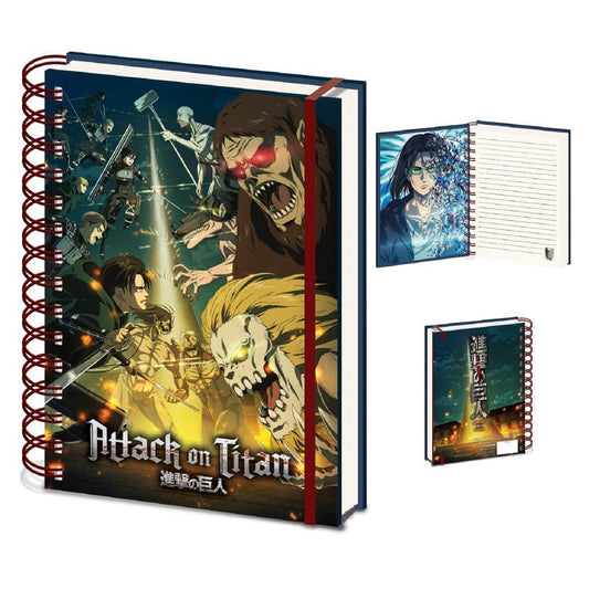 Attack On Titan S4 - A5 Notebook - Inspire Newquay