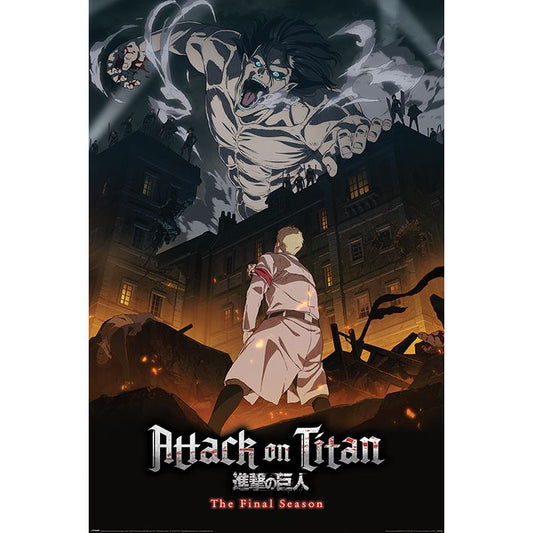 Attack On Titan S4 (Eren Onslaught) 60 x 80cm Maxi Poster - Inspire Newquay