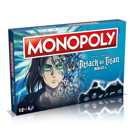 Attack on Titan The Final Season Monopoly Board Game - Inspire Newquay