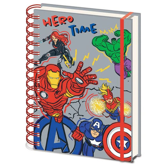 Avengers (Hero Club) A5 Wiro Notebook - Inspire Newquay