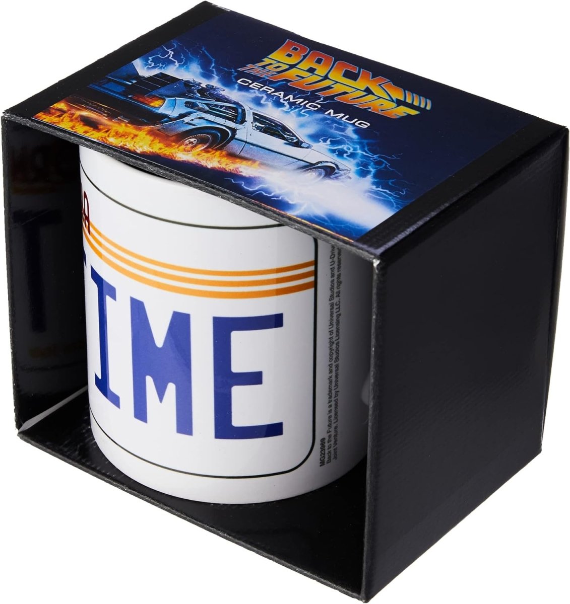 Back To The Future OUTATIME Ceramic Mug - Inspire Newquay