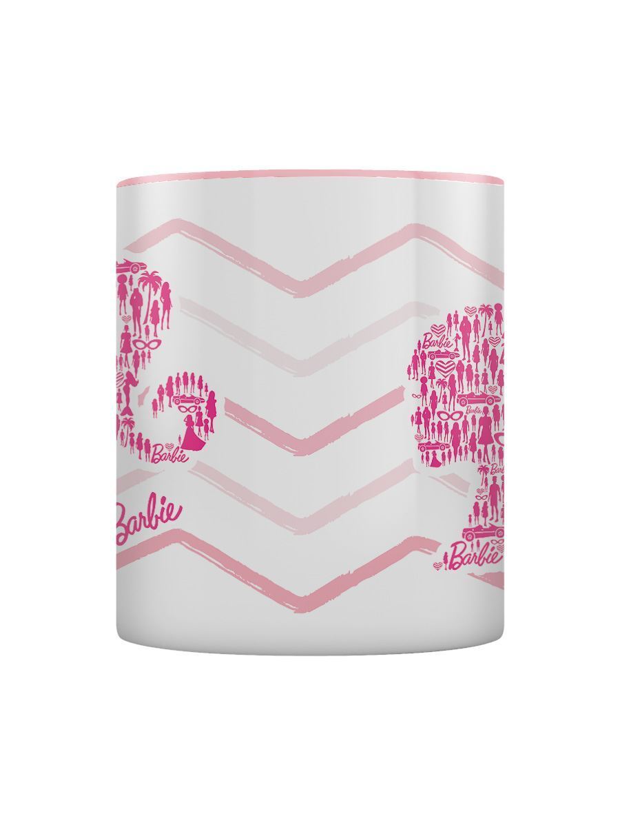 Barbie Head Coloured Inner Mug - Inspire Newquay