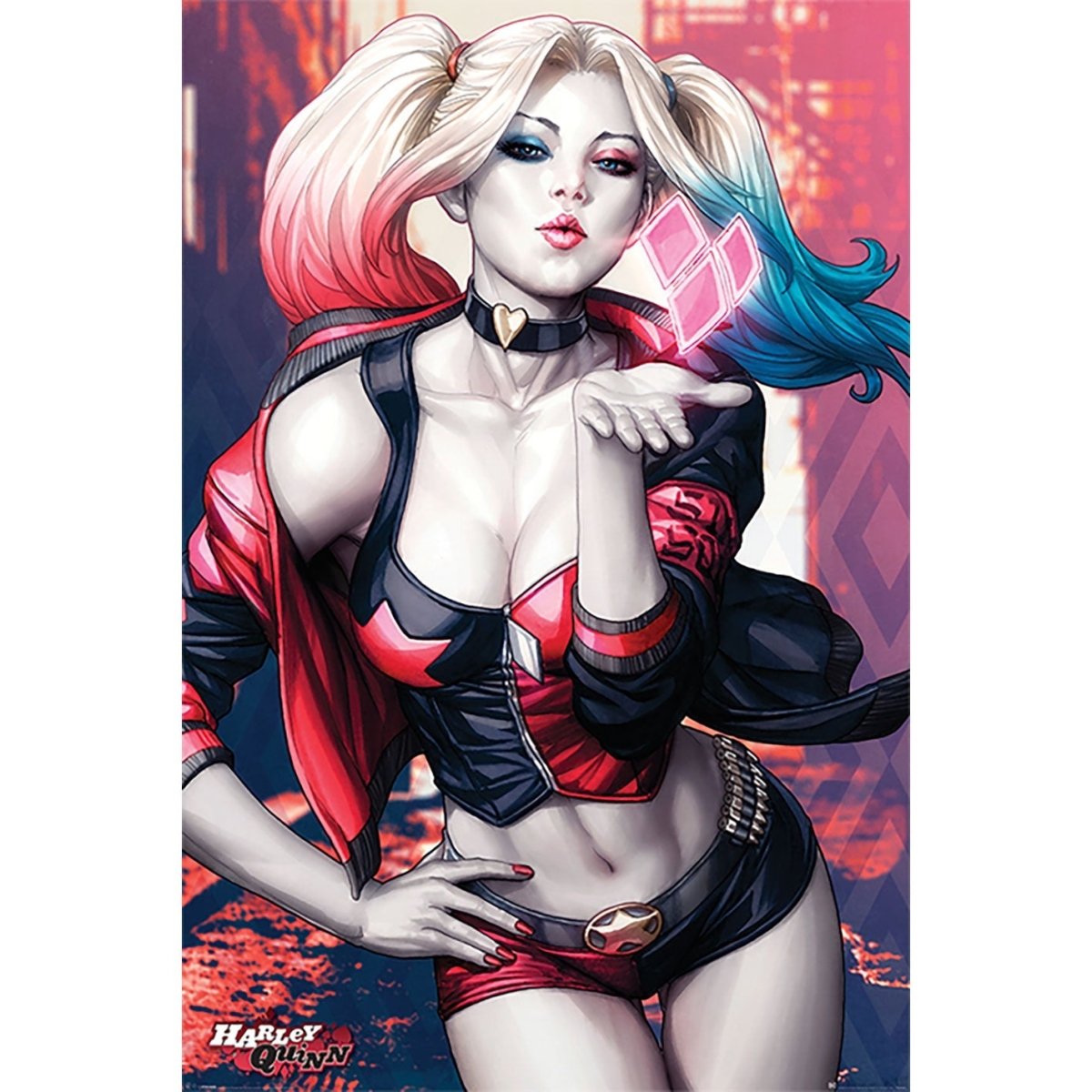 Batman (Harley Quinn Kiss) 61 X 91.5cm Maxi Poster - Inspire Newquay