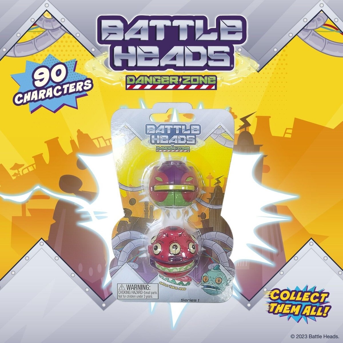 Battleheads 2-pack Blister Assortment - Inspire Newquay