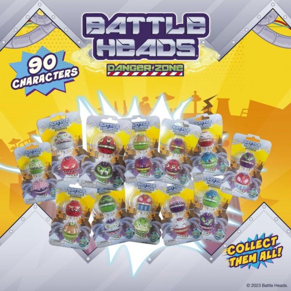 Battleheads 2-pack Blister Assortment - Inspire Newquay