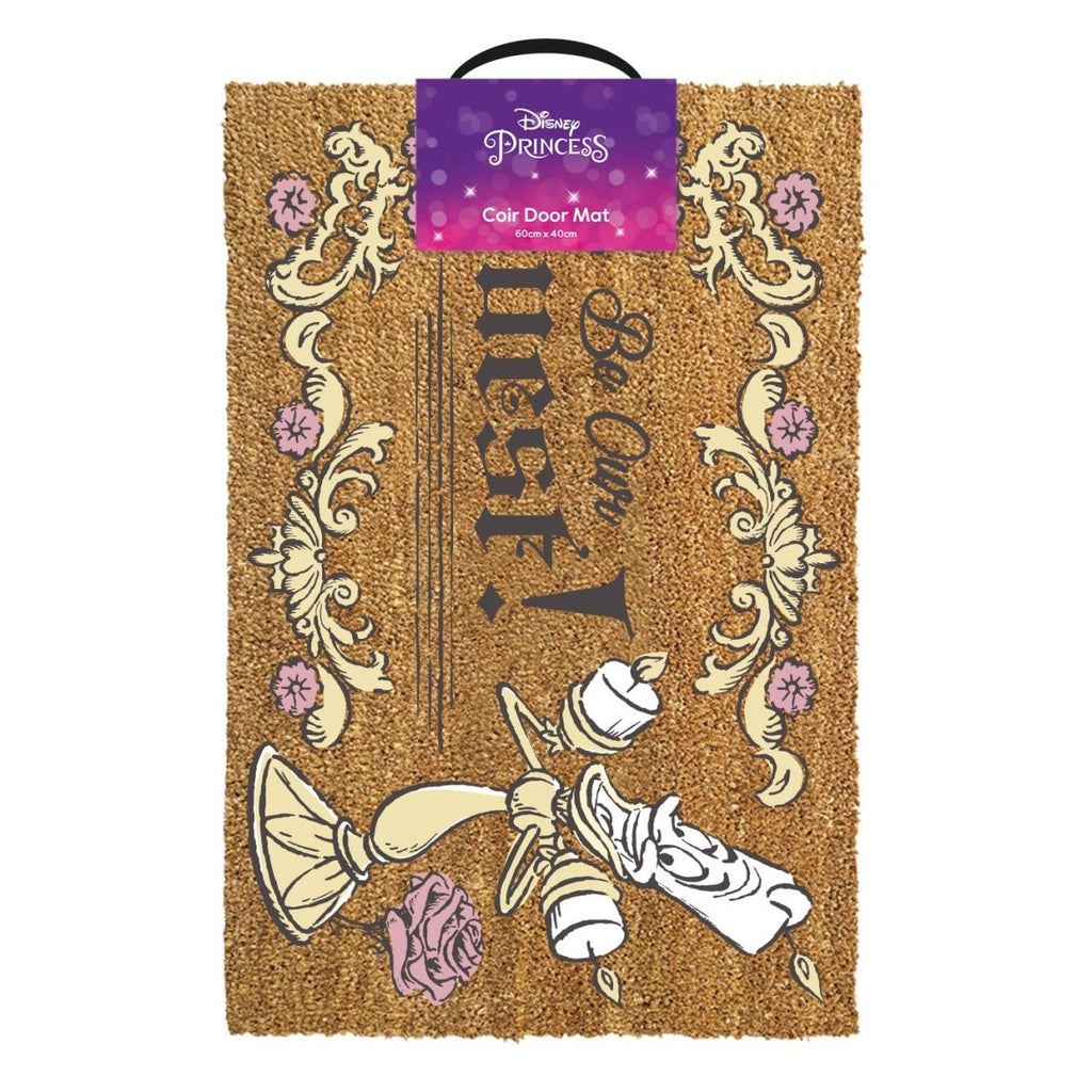 Beauty And The Beast (Be Our Guest) Doormat - Inspire Newquay